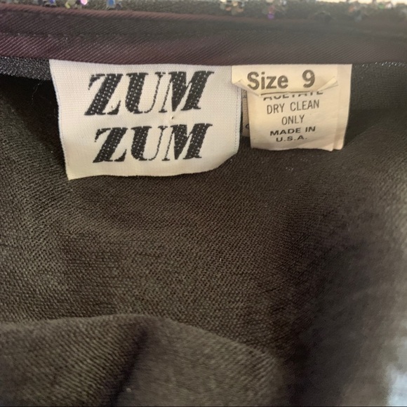 Vintage Zum Zum 80’s Dress Size 9 - Picture 12 of 15